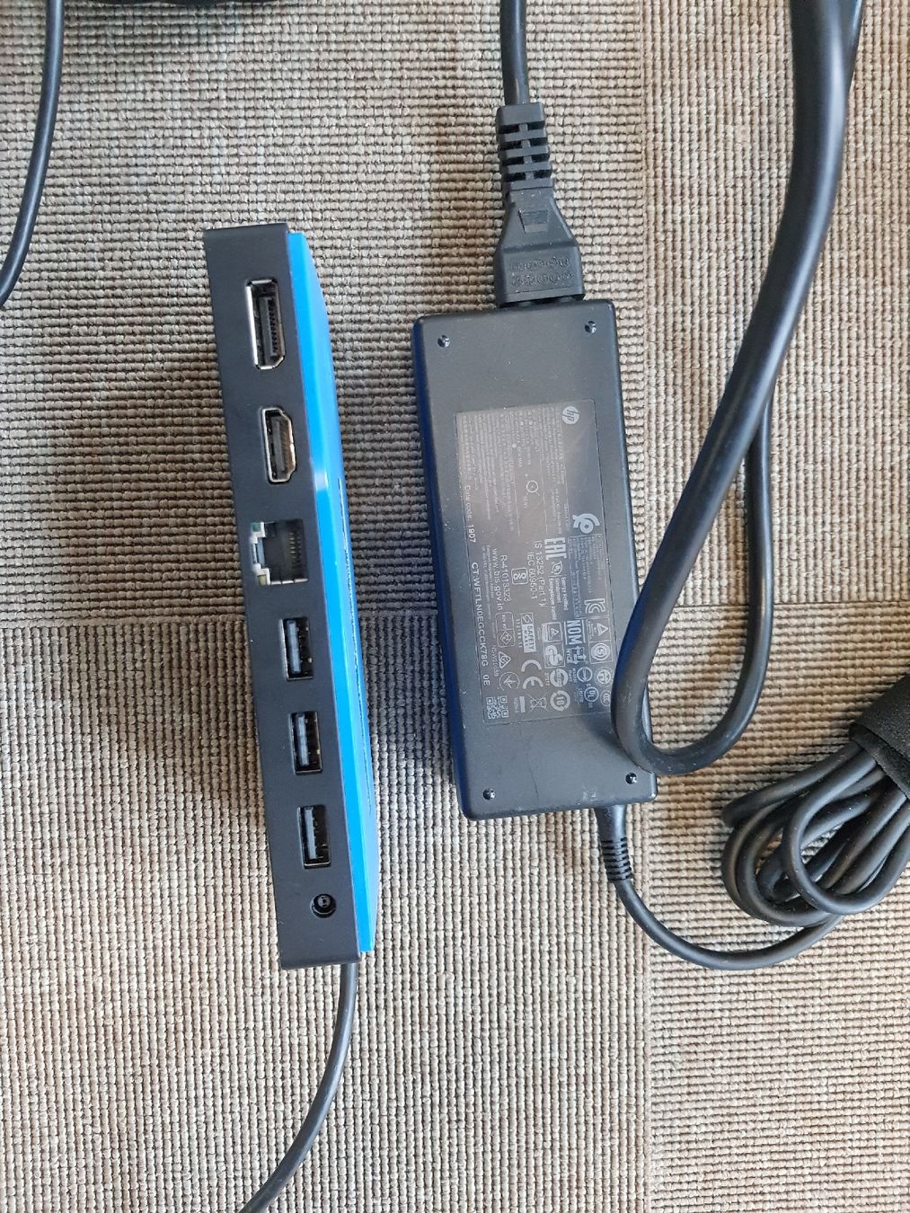 Hewlett Packard Docking station: HP Elite USB-C universal docking Station – Usato da Gerlafingen venduto da diotech 3