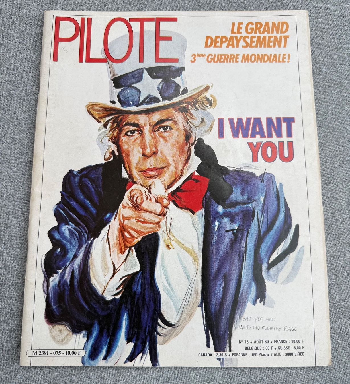 Riviste & Magazine: Journal Pilote No. 75 - Août 1980 – Usato da Denges venduto da peumens