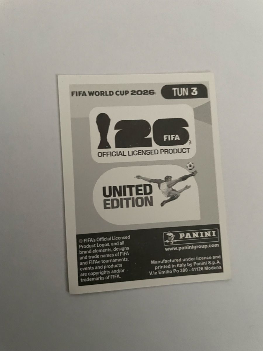 Panini Cartes à collectionner: FIFA WM 2026 Avmen Dahmen TUN 3 – Neuf (Voir description) à Winterthur par Cobraforce 1