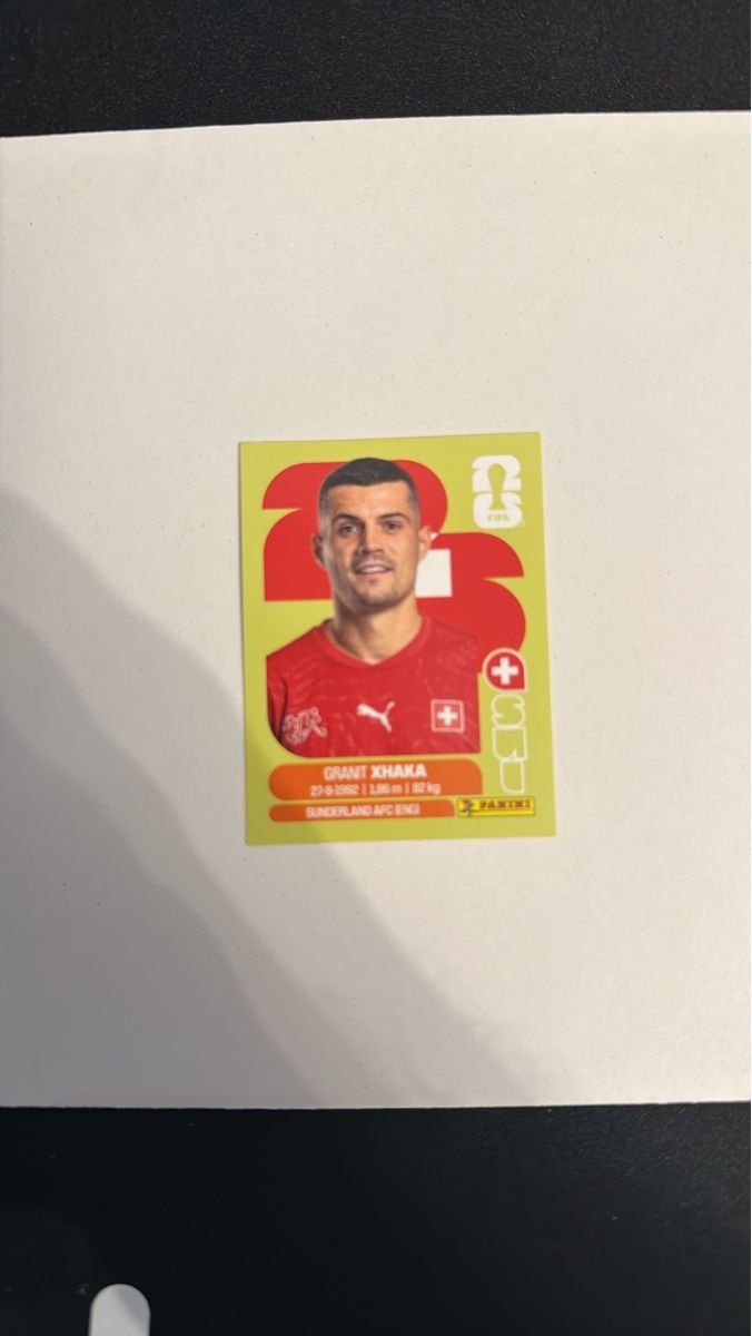 Panini Cartes à collectionner: Granit Xhaka SUI 9 – Neuf (Voir description) à Zürich par Maeckes