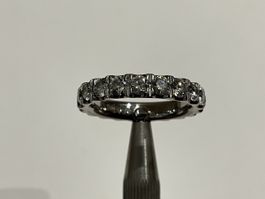 Damenring Platin Diamant