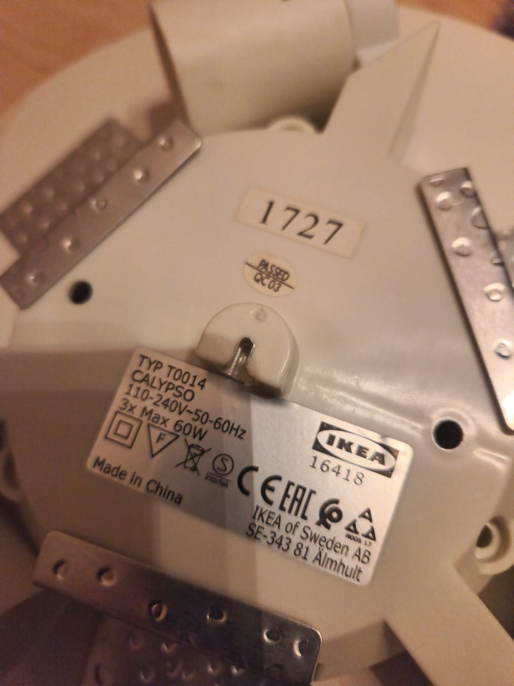 Ikea Lampes: IKEA CALYPSO Deckenleuchte – D'occasion à Bözberg par Szni_9s8z 6