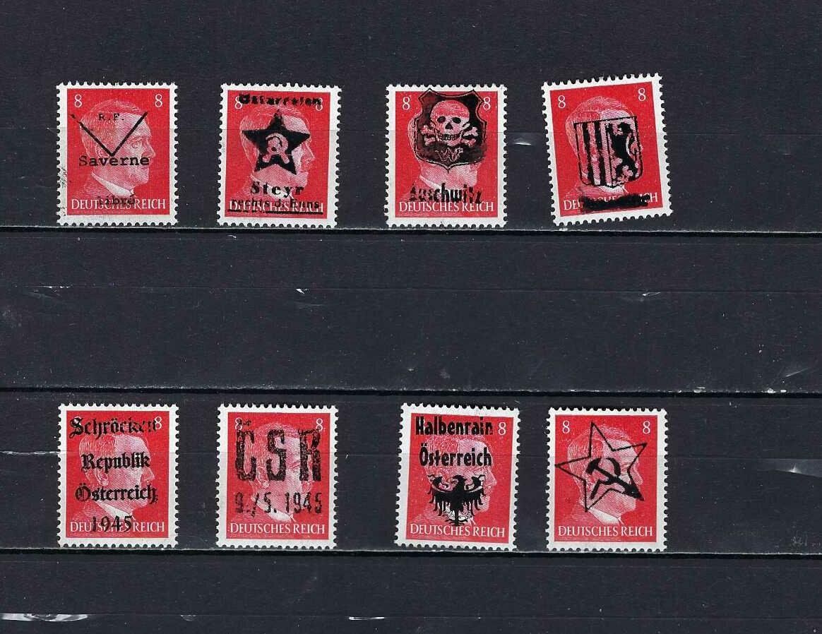 Alle Briefmarken: Hitler mit Aufdruck ** – Neu und originalverpackt aus Altstätten SG von Nandodax