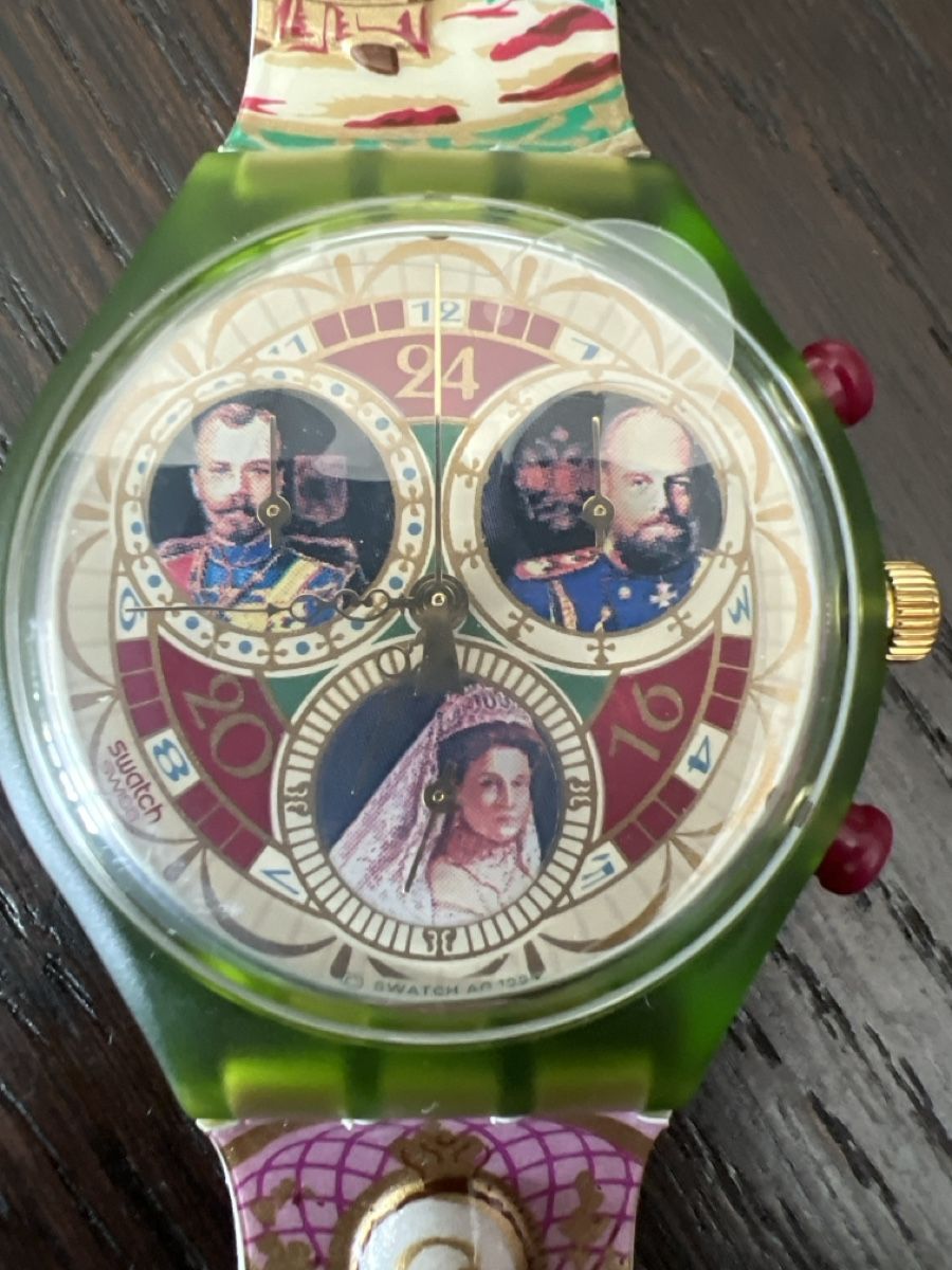 Swatch Uhren: Swatch Chrono (SCG107) Russian Treasury – Neu und originalverpackt aus Künten von Spike17 1