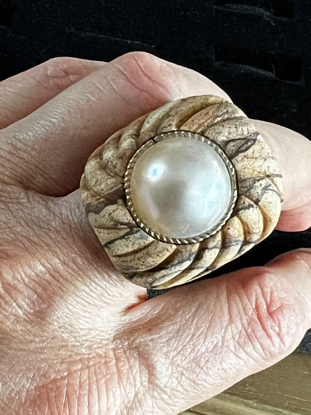Anelli: Goldfluss und Jasper Ring – Nuovo (secondo la descrizione) da Teufen Ar venduto da Exclusive.stuff.CH 6