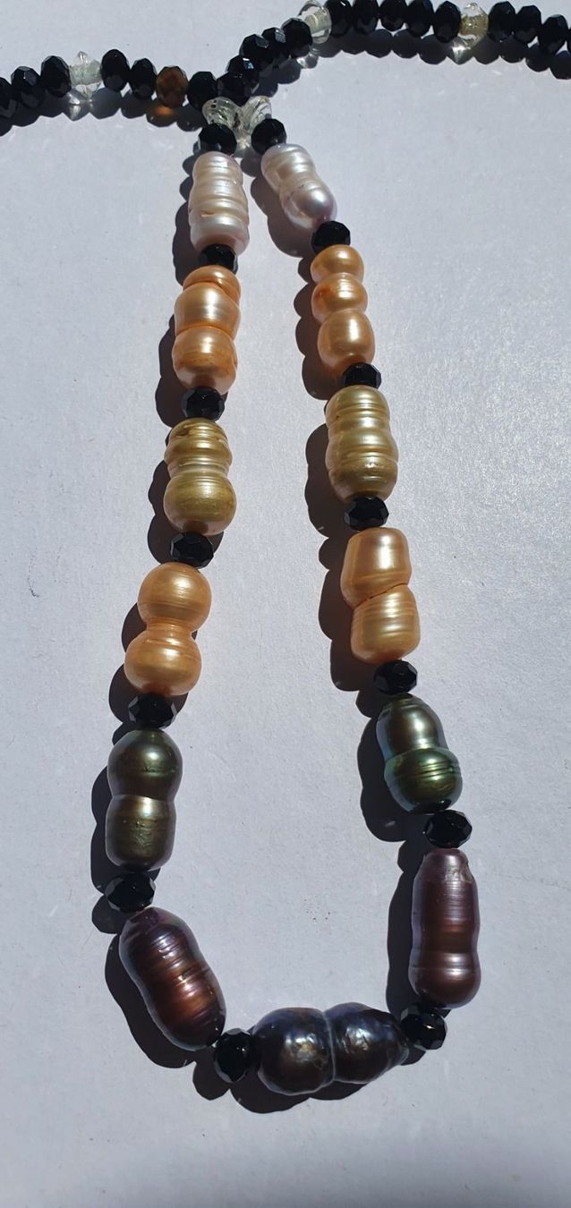 Catenine: Einzigartig Perlen Kette mit 14k. Unique – Nuovo (secondo la descrizione) da Benglen venduto da Meercat3 4