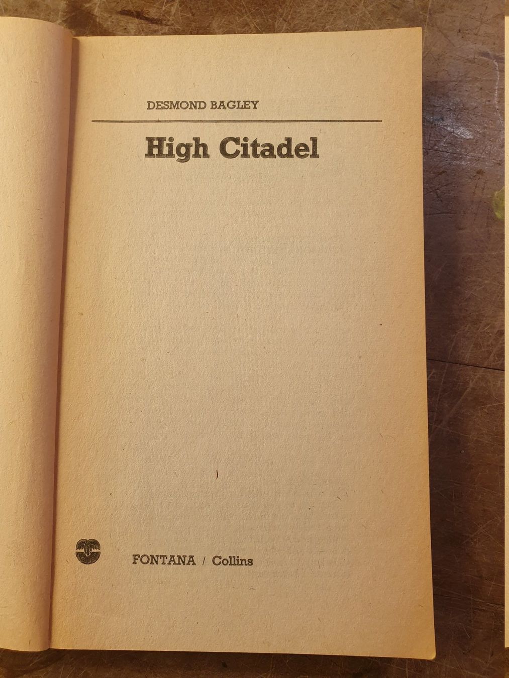 Libri: High Citadel - Desmond Bagley – Usato da Zürich venduto da loosebone 3