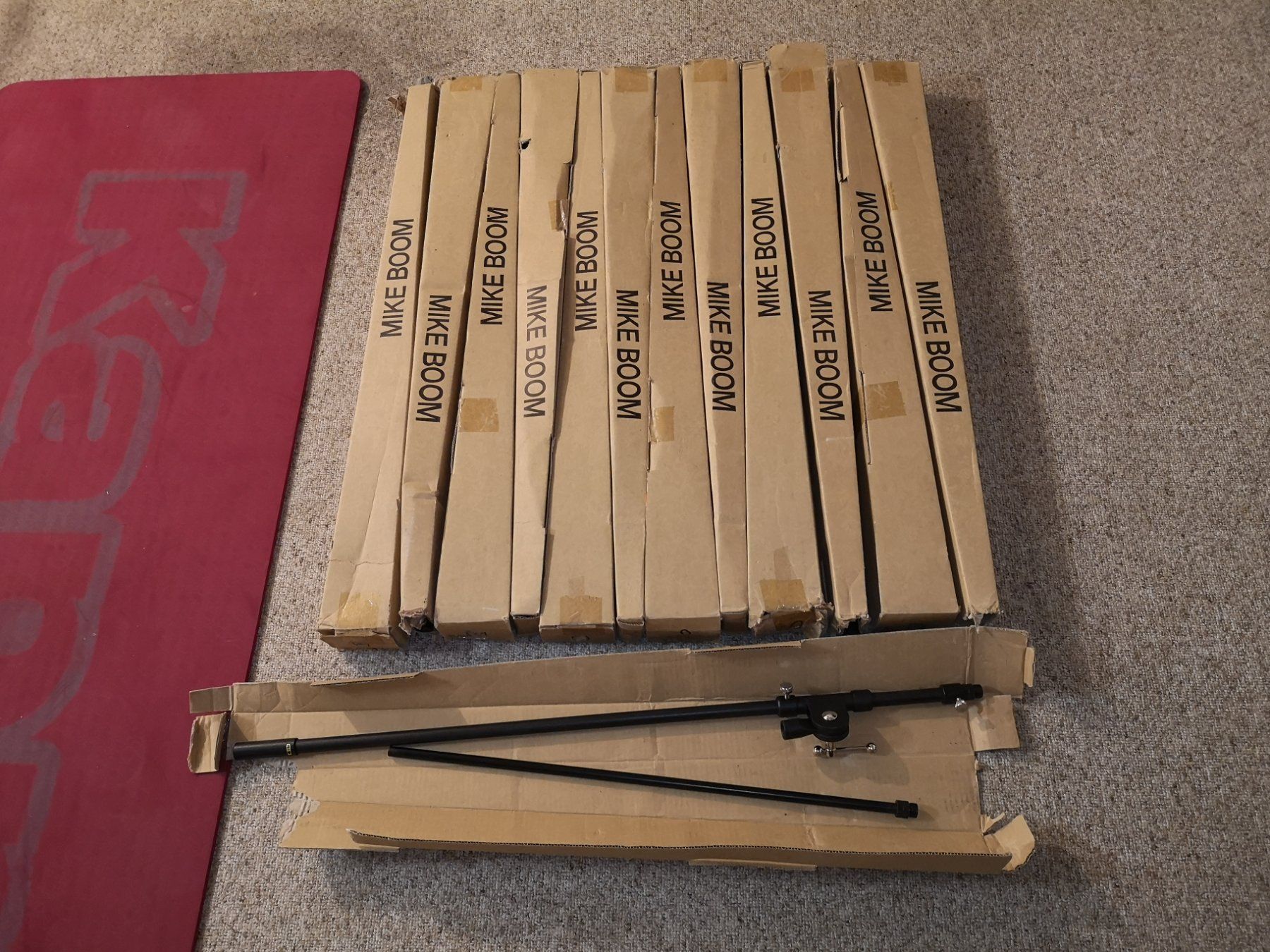 Supporti per strumenti musicali & leggii: Mike Boom Mikrofon Ständer – Usato da Zürich venduto da tonogen 2