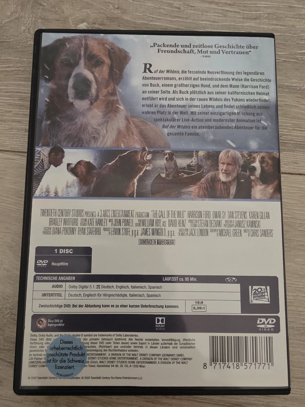 Tutti i DVDs: Ruf der Wildnis  – Usato da Wigoltingen venduto da Zuckerfee84 1
