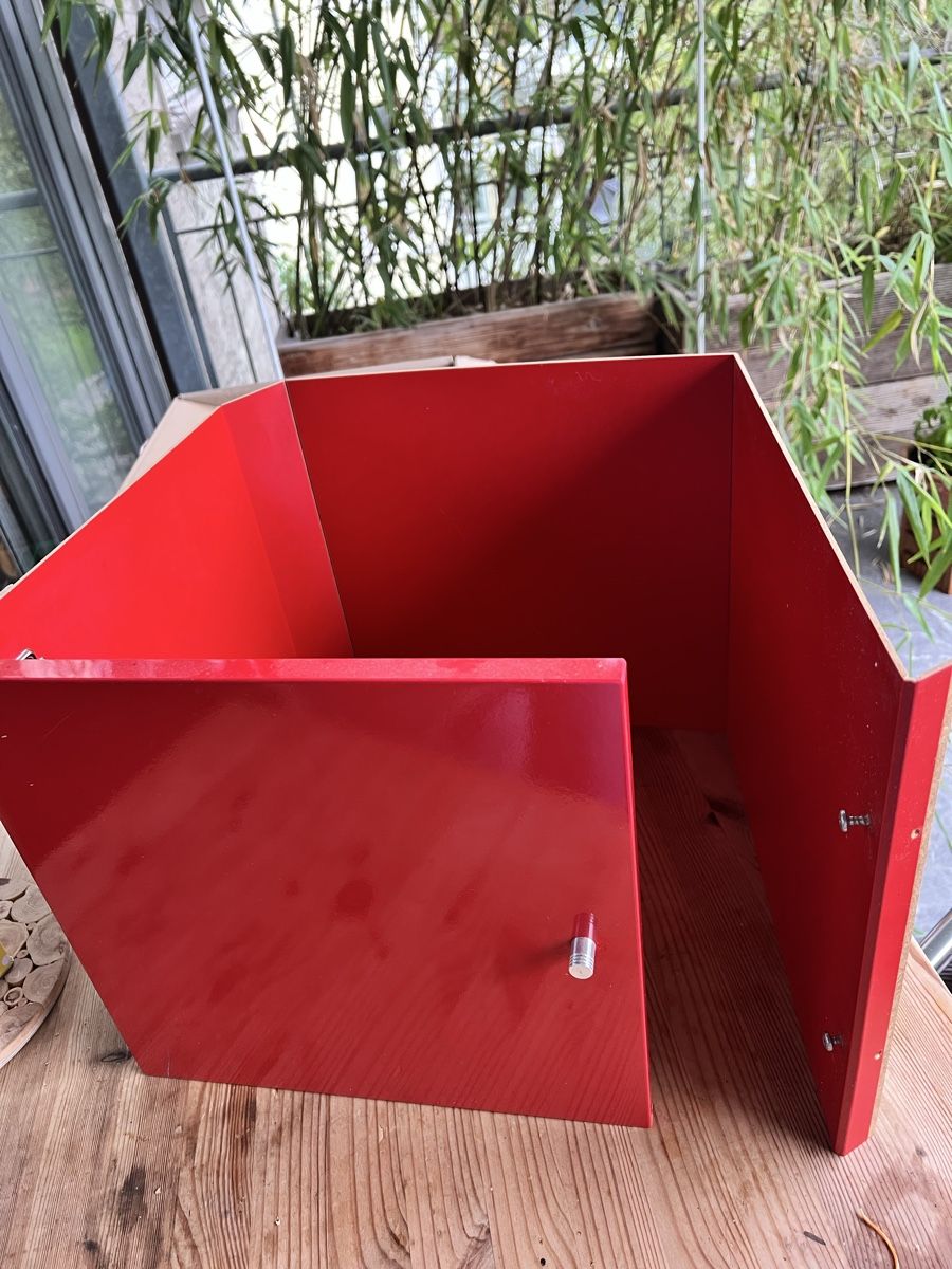 Ikea Türen: Kallax Tür rot  – Neu (gemäss Beschreibung) aus Basel von Kasodra