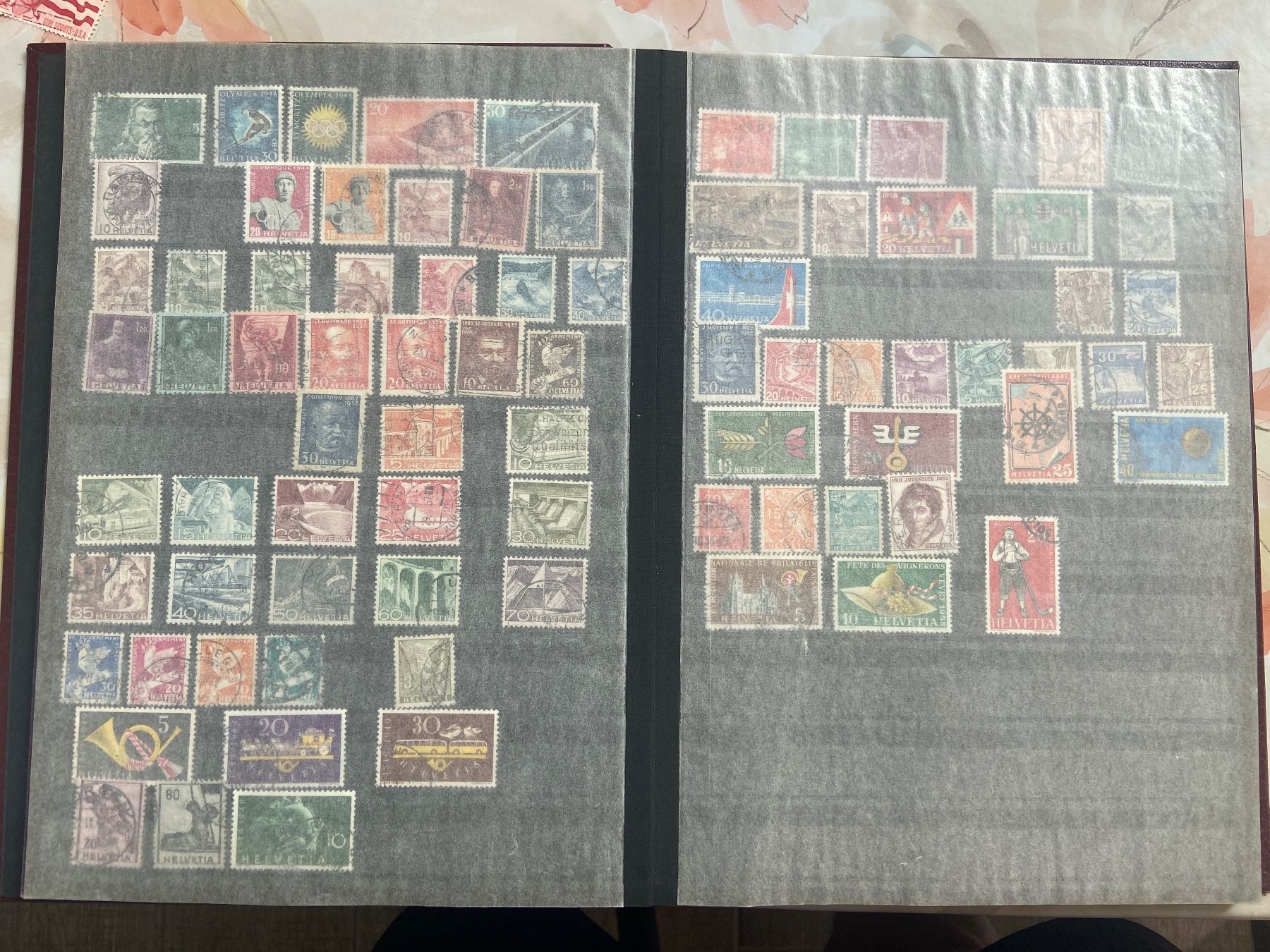 Tutti i francobolli: Lot de timbres suisses - album – Usato da Collex venduto da RCXGJ 3
