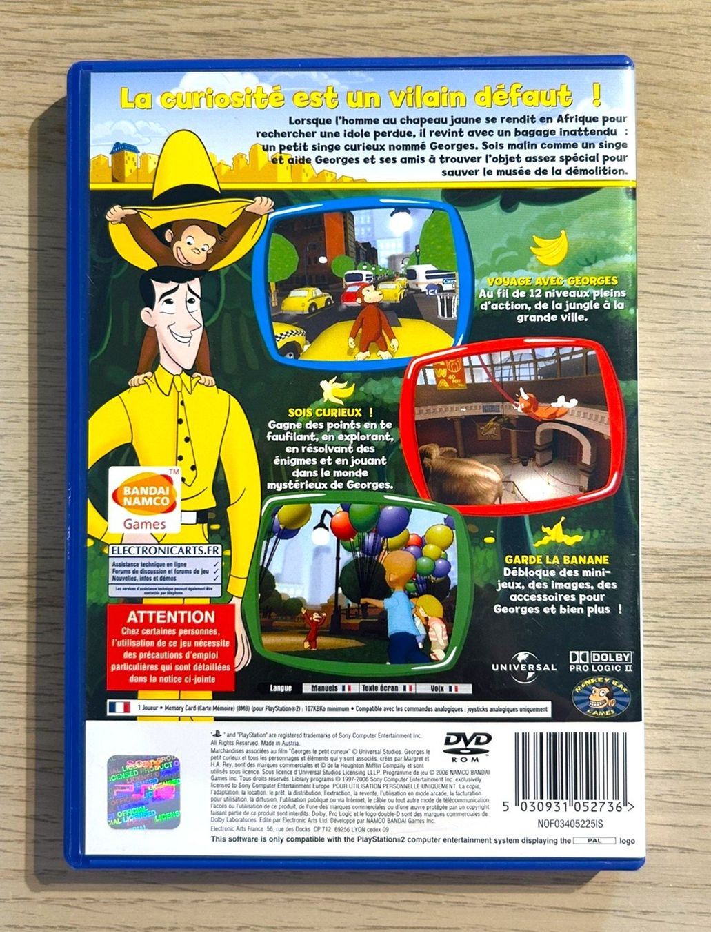 Sony Giochi: Georges Le Petit Curieux PS2 – Usato da St. Gallen venduto da Alpine.Arcade 1
