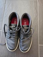 Lacoste Lederschuhe Gr. 39.5 Schwarz Top Zustand ab 1Franken