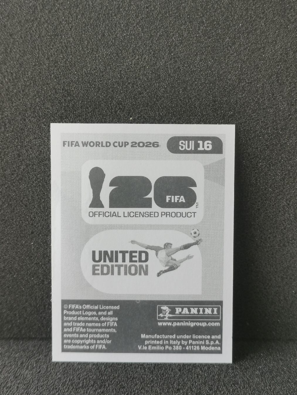 Panini Carte collezionabili: Panini Wm 2026 Sticker :Michael Aebischer Sui 16 – Usato da Einsiedeln venduto da sza_588x 1