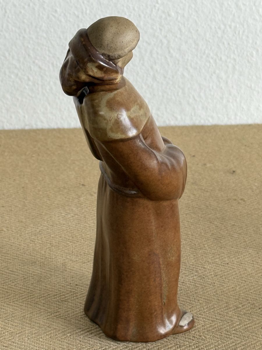 Altro: Vintage DENBAC VIERZON Schnapsflasche in Form eines Mönchs – Usato da Konolfingen venduto da petzipetz 2