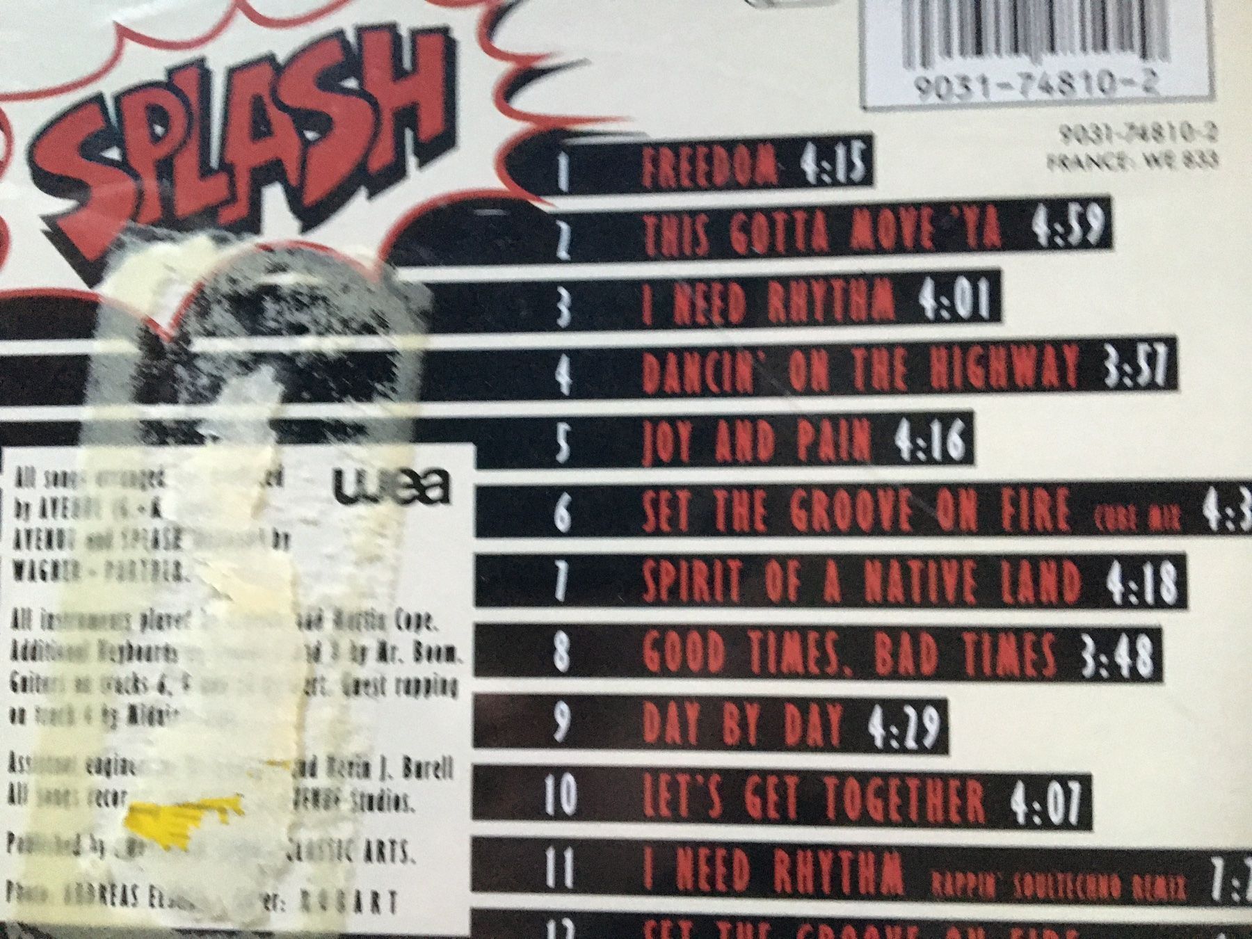 CDs: Splash – Gebraucht aus Arth von Vrecam51 1