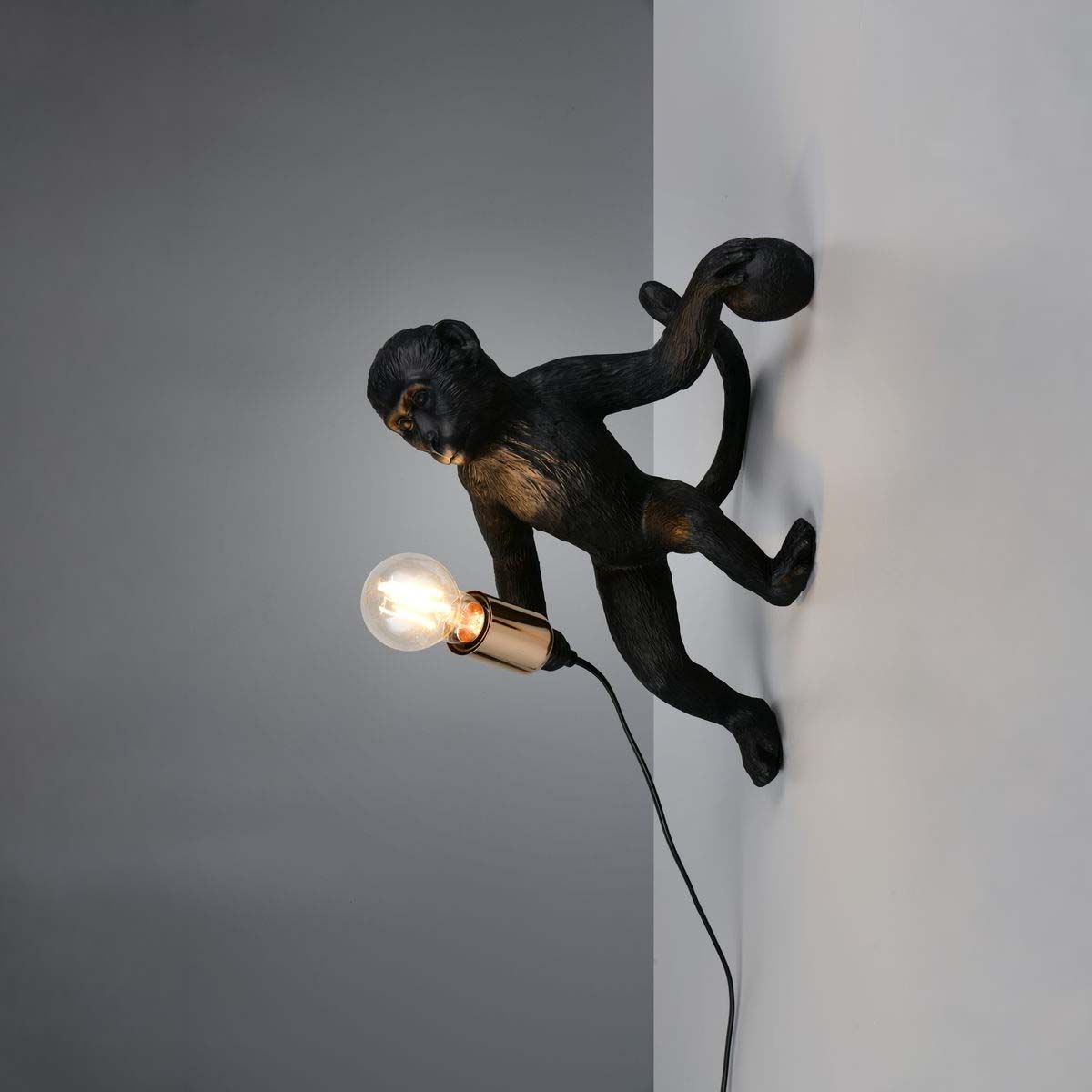 Lampade: Wandleuchte, Schwarz, 37 cm Höhe – Nuovo (secondo la descrizione) da Kreuzlingen venduto da Smart-Light