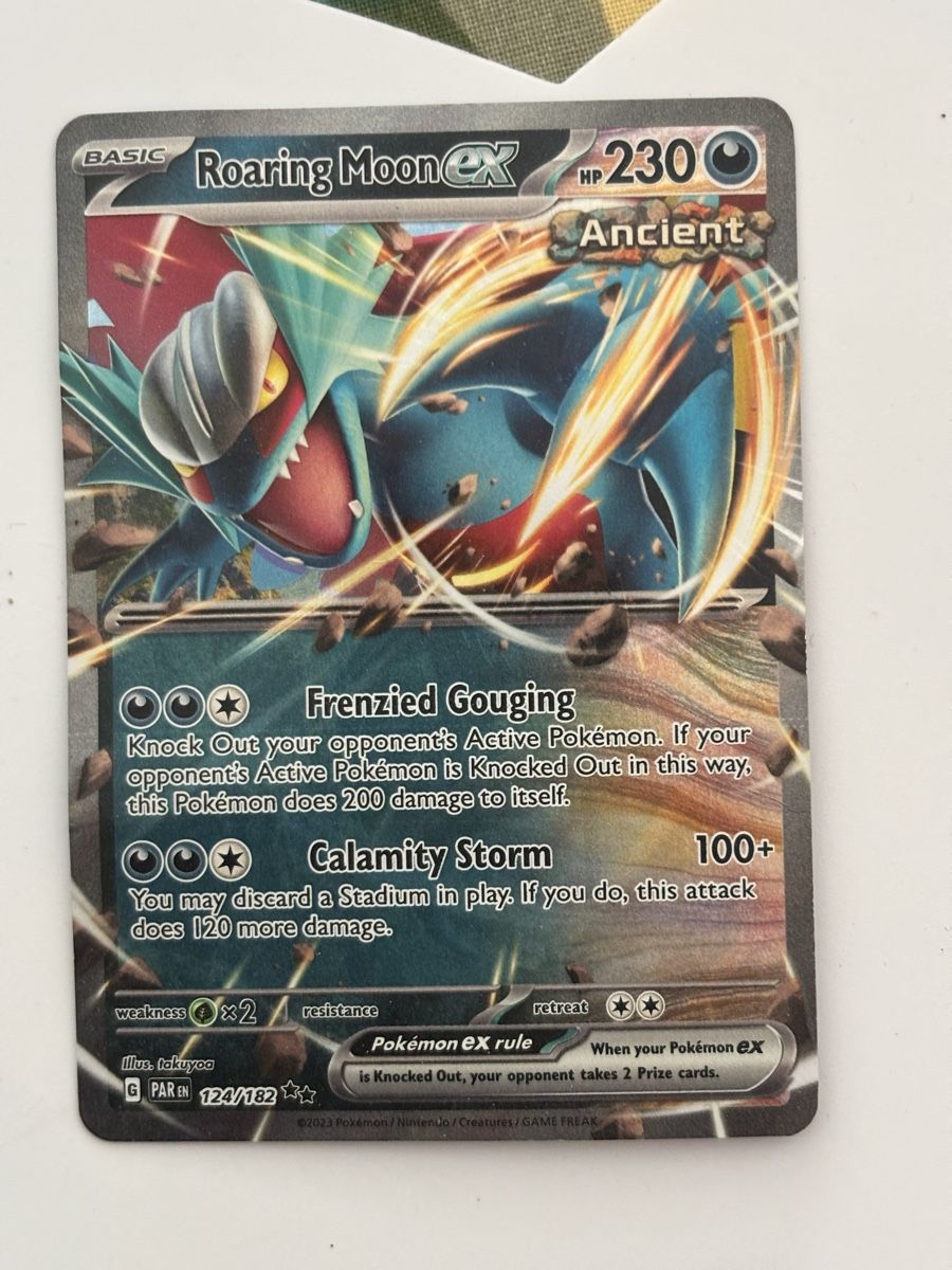 Pokémon Carte collezionabili: Carte Pokémon ROARING MOON par 124 – Nuovo (secondo la descrizione) da lausanne venduto da helderj