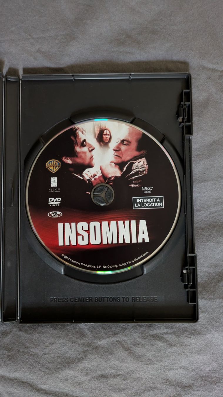 Tutti i DVDs: DVD Insomnia (français) – Usato da SION venduto da fab356901 2