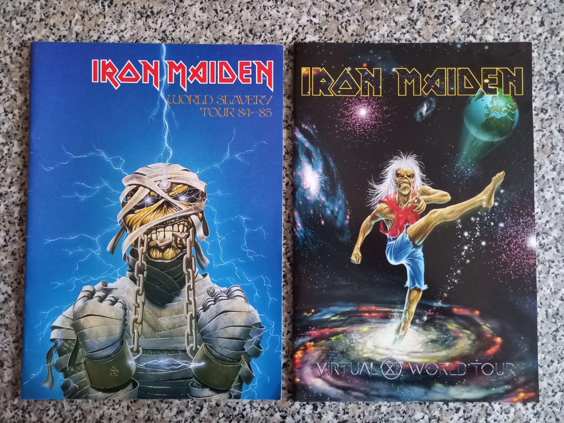 CDs: 4 Iron Maiden Tourprogramme – D'occasion à Reinach AG par cosmiceddie