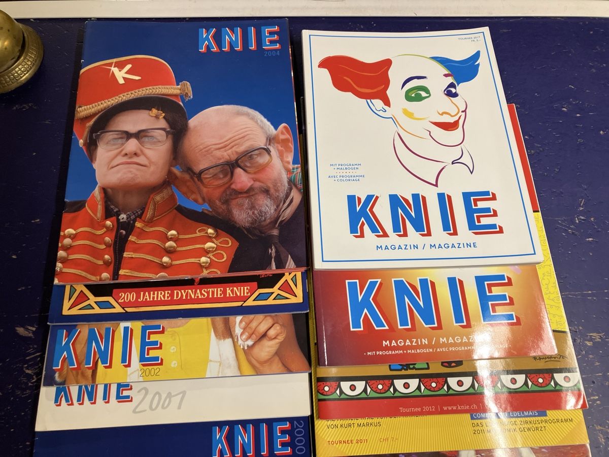 Riviste & Magazine: 12x Zirkus Knie Magazine 2000-2017 – Usato da Erlenbach im Simmental! venduto da Simmentaler-Perlen 3