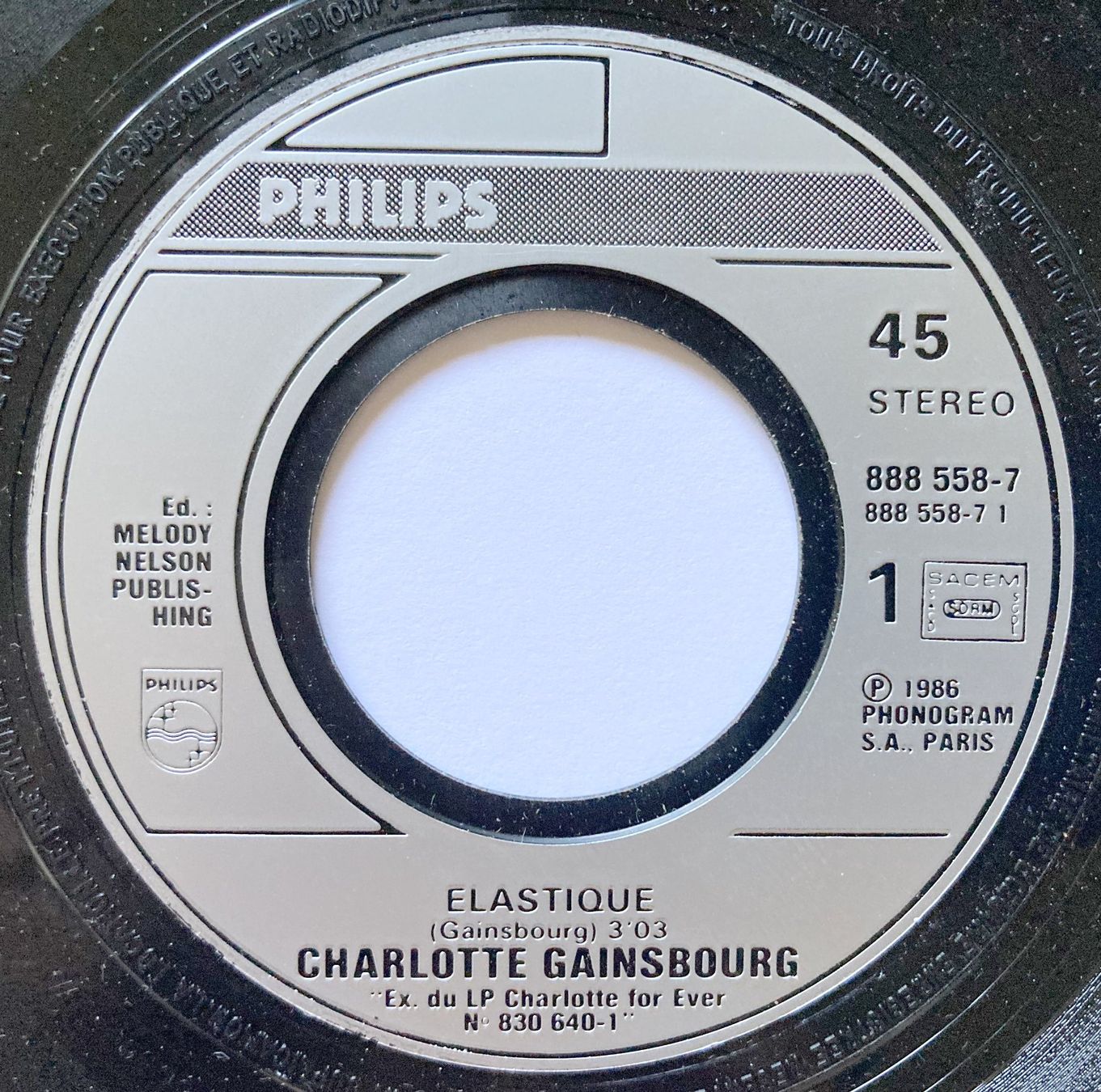 Schallplatten: CHARLOTTE GAINSBOURG - ELASTIQUE – Gebraucht aus Bottens von hotter-than-hell 2