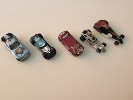 Spielzeugautos Set 5 Stk. Hot Wheels guter Zustand