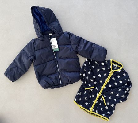 Jacke und Fleecejacke 98