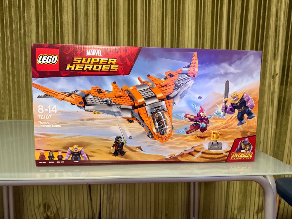 LEGO 76107 Thanos: Ultimate Battle, MARVEL Super Heroes, Neu (Neu und ...