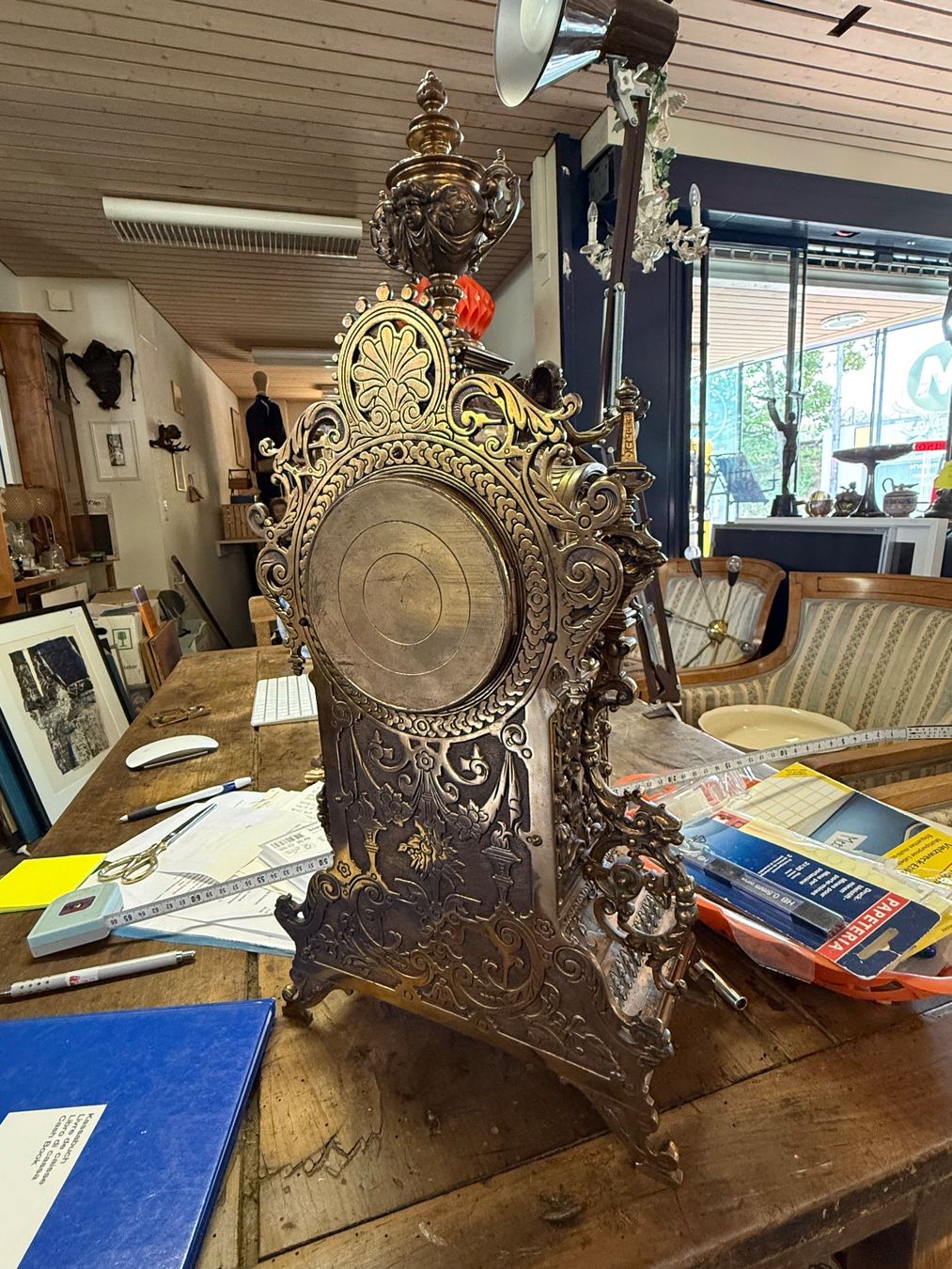 Orologi da terra & Orologi da parete: Antike Pendule Tischuhr Ormolu aus Räumung – Usato da Bern venduto da Jwpm66 6