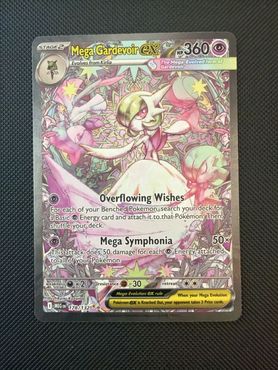 Pokémon Carte collezionabili: Mega Gardevoir Ex - 178/132 - Mega Evolution Base 🇺🇸 – Nuovo (secondo la descrizione) da Oberrohrdorf venduto da Samet-TCG