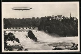 Schaffhausen, Graf Zeppelin D-LZ127 übe