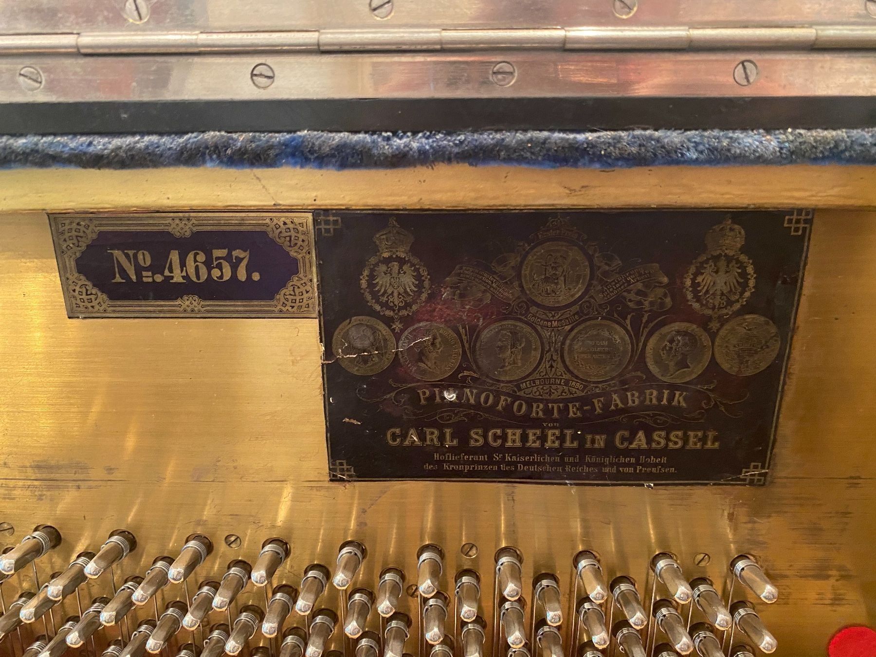 Strumenti musicali: Klavier - CARL SCHEEL IN CASSEL – Usato da Egg SZ venduto da fsc_g2v2 3