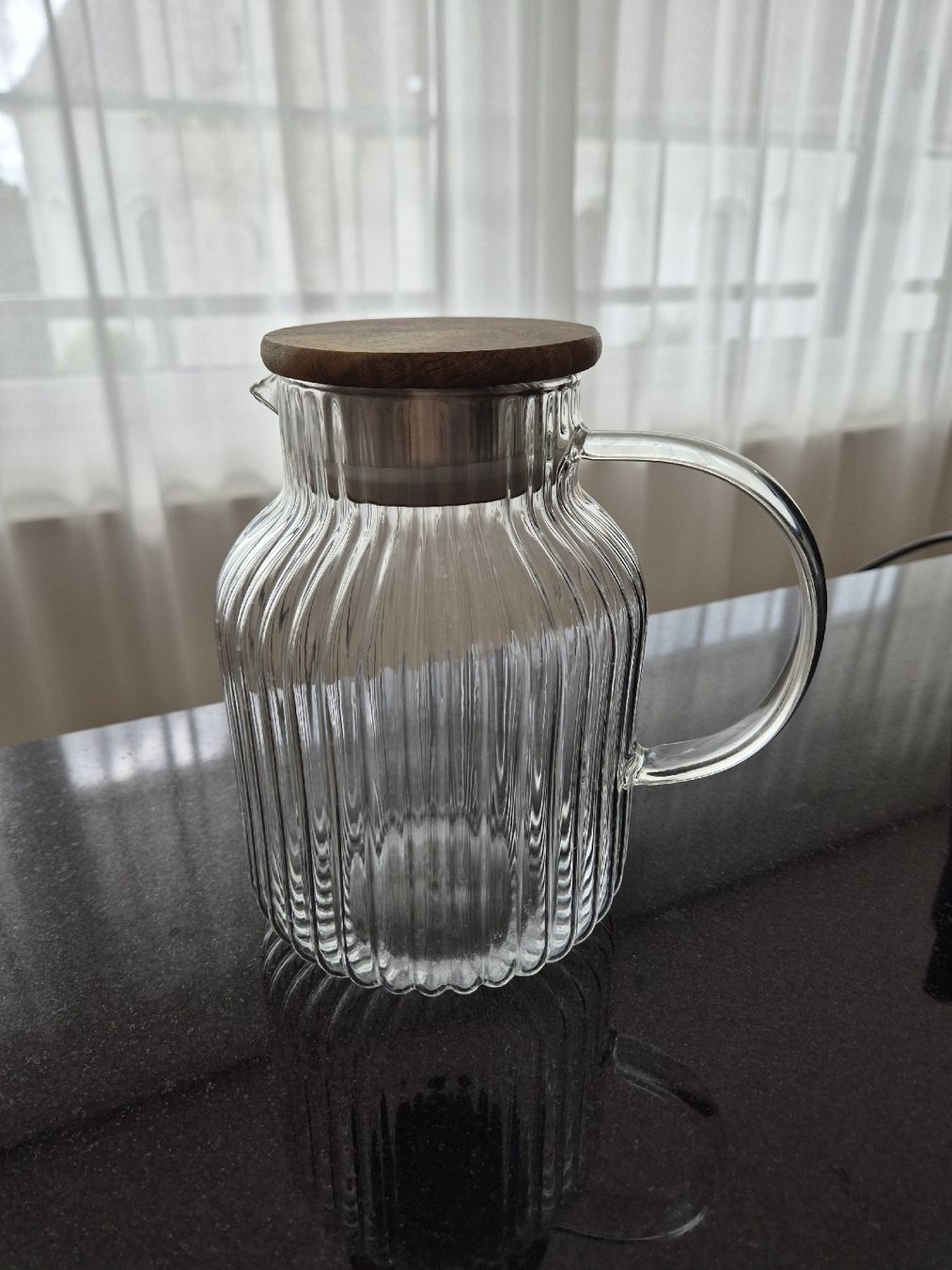 Caraffe: ZARA HOME Karaffe aus Borosilikatglas mit Filter – Nuovo (secondo la descrizione) da Niederhelfenschwil venduto da usa001