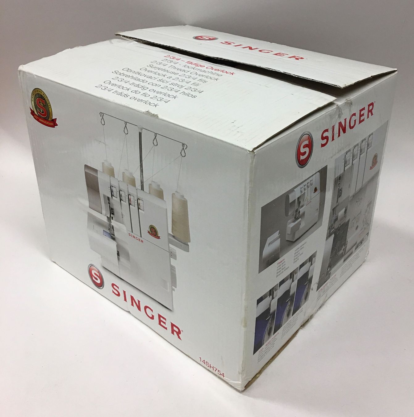 Singer Macchine da cucire: Singer 14SH754 Overlock mit Zubehör neu – Nuovo e nell'imballaggio originale da Olten venduto da ELHANDEL 4