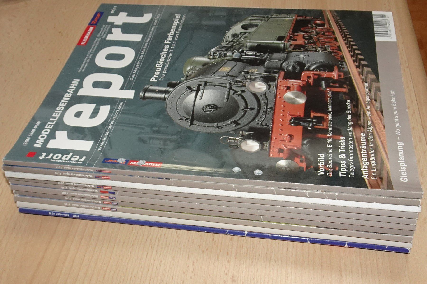 Riviste & Magazine: 10 Stück Roco Modellbahn Report 4/08 - 1/11 – Usato da Grossaffoltern venduto da berner85