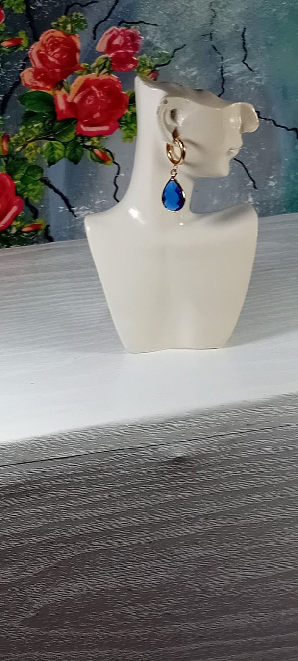 Orecchini pendenti & Orecchini a lobo: ohrring edelsthal,,,,mit modeschmuck,,,glanzig – Nuovo (secondo la descrizione) da Basel venduto da bij_5hqd 2