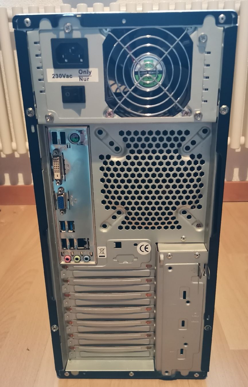 PC: PC Tower mit Intel Celeron G550, 8GB RAM, Ohne SSD/System – Usato da Bottighofen venduto da andax 1