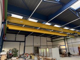 grosser Doppel-Hallenkran 2x1.6 Tonnen 20m breit