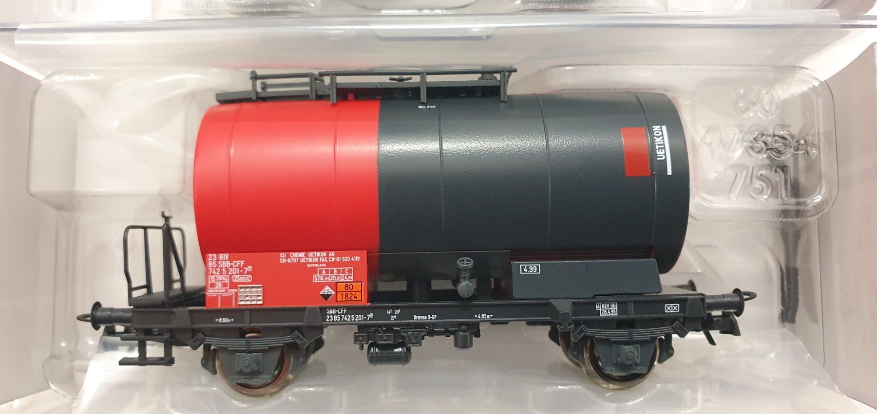 Roco 66764 & 76970 FS und SBB Kesselwagen (Neu und originalverpackt) in ...