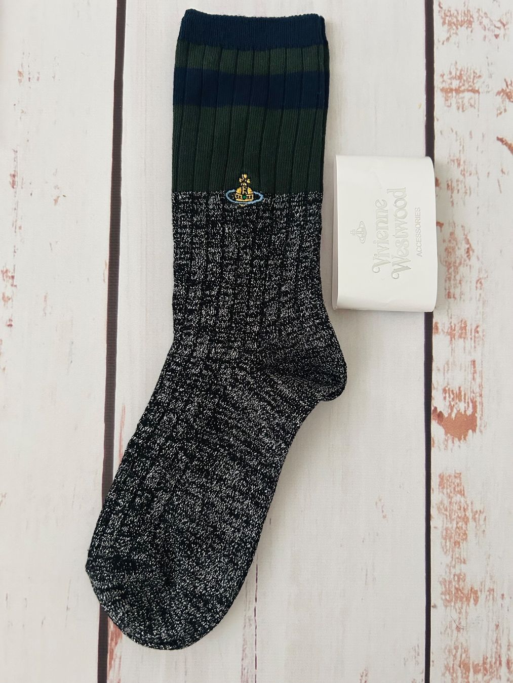 Calze: Socks with lurex Vivienne Westwood – Usato da Zürich venduto da Ferienan 1