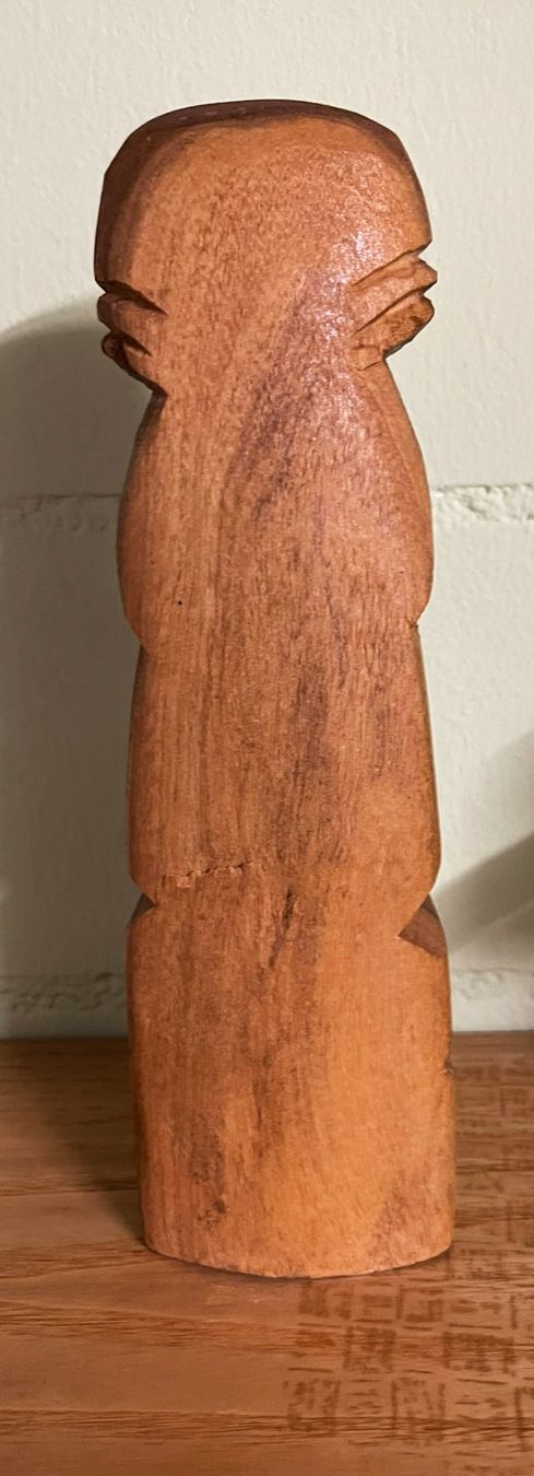 Statuette: Original TIKI Figur, handgeschnitzt – Usato da Frenkendorf venduto da Yard-Sale-2000 2