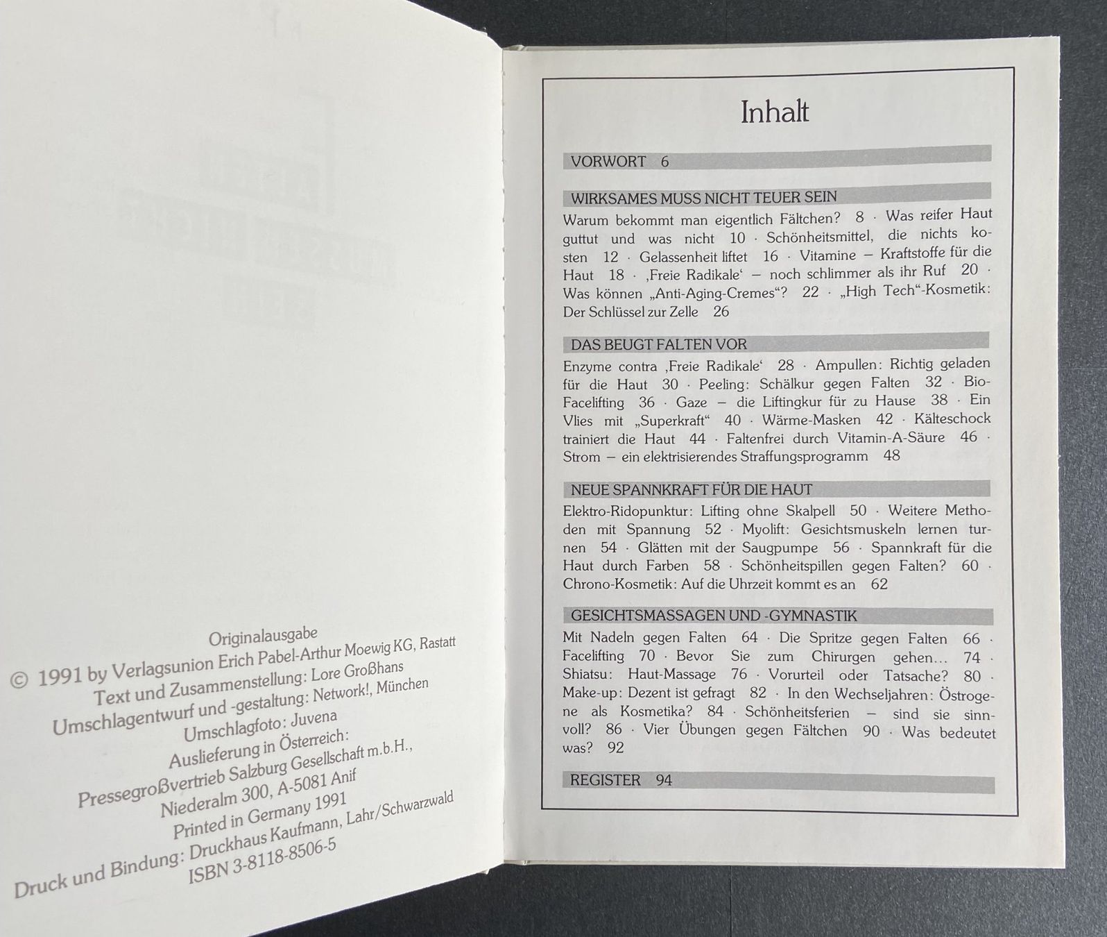 Libri: 4  Bücherder Kosmetik und der Körperpflege – Usato da Böckten venduto da Hansi36 4