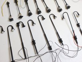 Viessmann 15 x Laterne & Leuchten H0 - Neupreis: über 150.-
