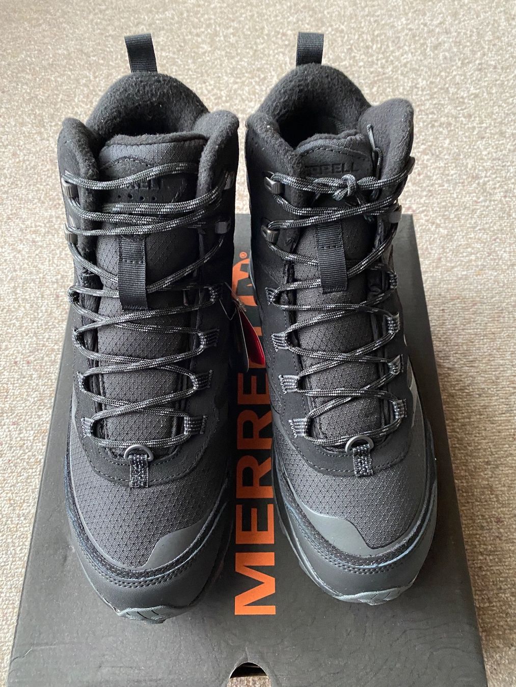 Merrell Scarpe da uomo: Neuer Merrell MOAB SPEED THERMO MID WP, Winterschuhe, Gr. 45 – Nuovo e nell'imballaggio originale da Thun venduto da dane_pao 2