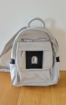Rucksack grau m. vielen Innenfächern, nie gebraucht