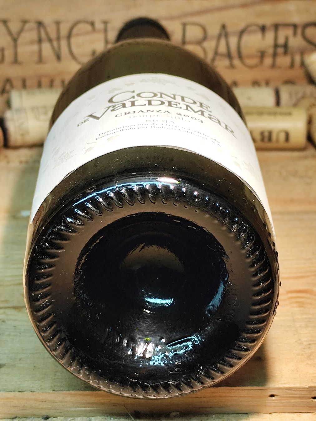 Rioja Vino: 2003 Rioja Conde de Valdemar DOC – Nuovo e nell'imballaggio originale da Büsserach venduto da Vintage-vins 5
