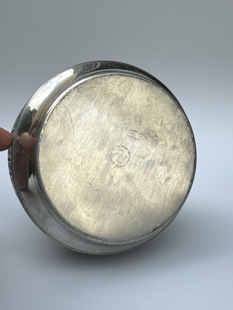 Vasen & Gefässe: Vaso Vintage in Peltro, vintage – Gebraucht aus Genève von Atelier.Curio 3