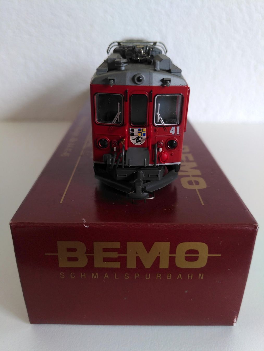Bemo Modellini di ferrovie: Bemo RhB Bernina-Triebwagen ABe 4/4 41 H0m – Usato da Naters venduto da Luca099 4