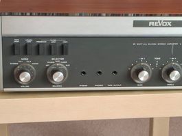 Stereo Verstärker Revox A 78 (Text lesen)
